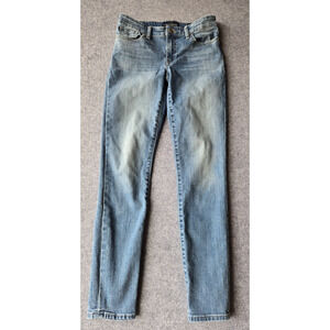 Lucky Brand Women's Stella Skinny Jeans Light Wash Faded 4/27 (27"x28.5")
